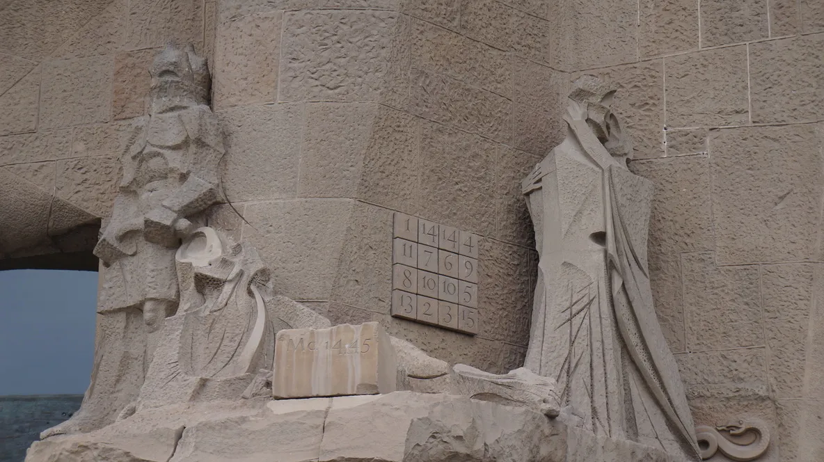 圣家堂受难立面