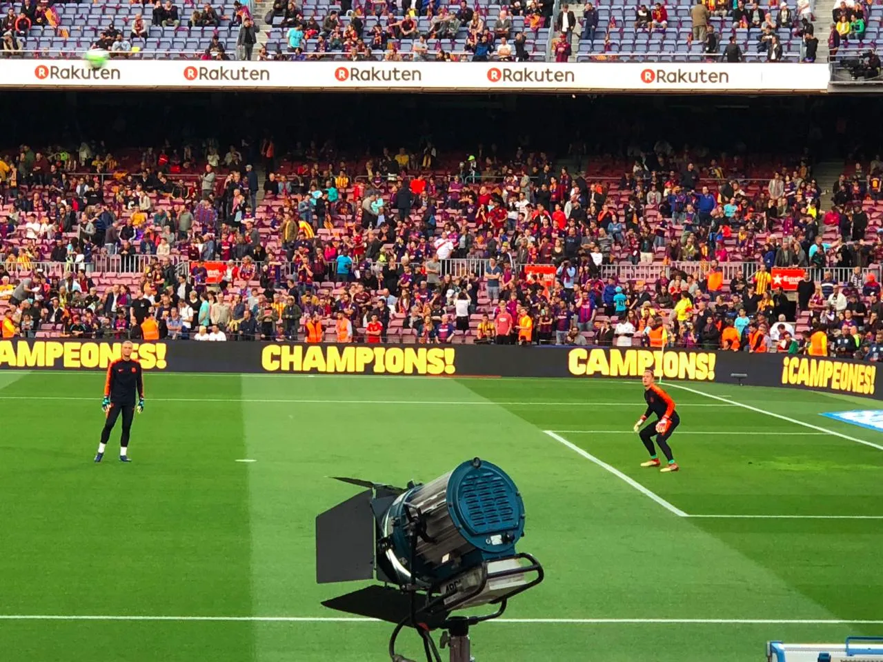 特尔施特根赛前热身