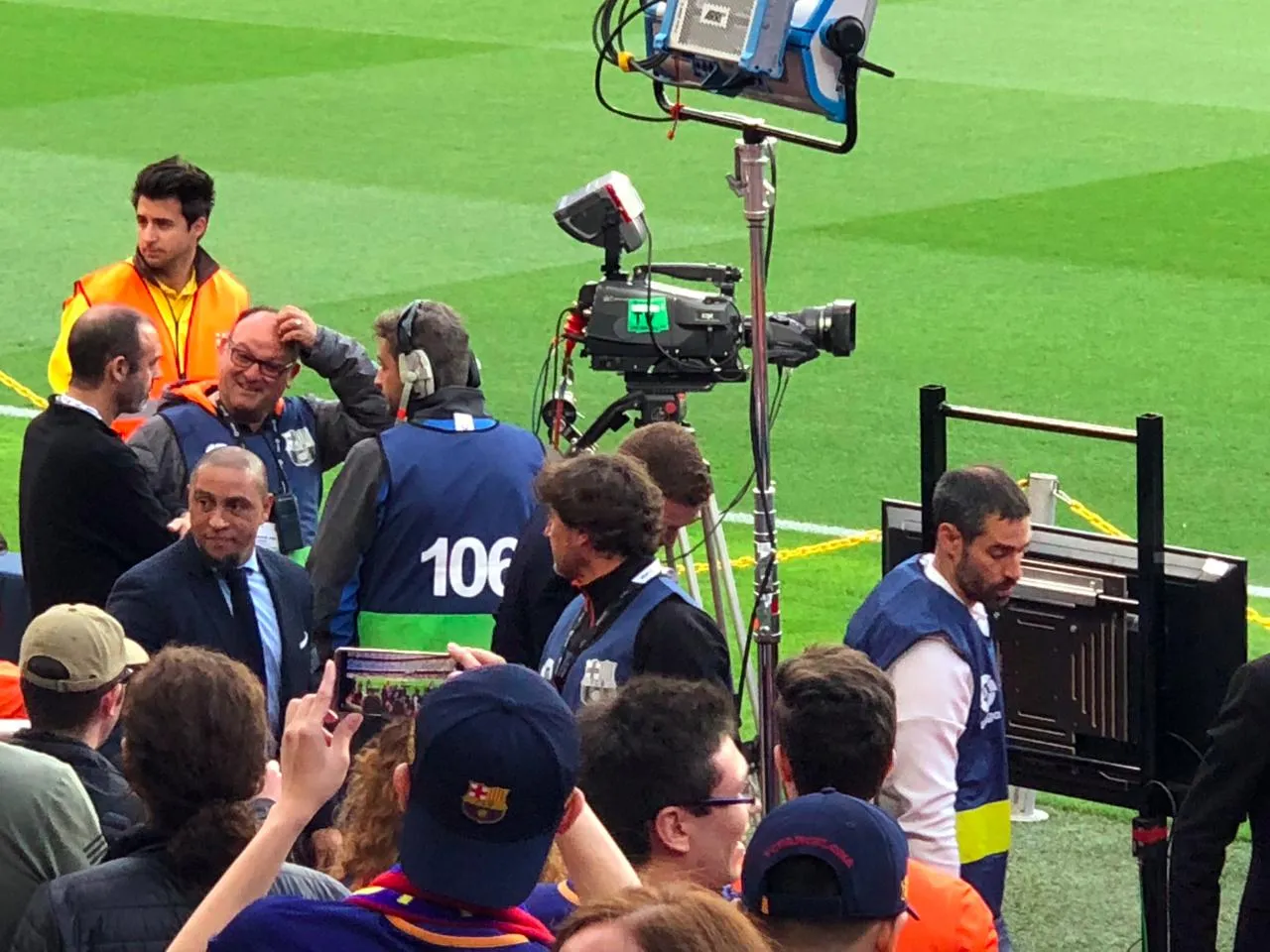 还看到了卡洛斯,长胖了,哈哈